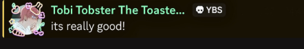 Tobi Tobster The Toaster: its really good!